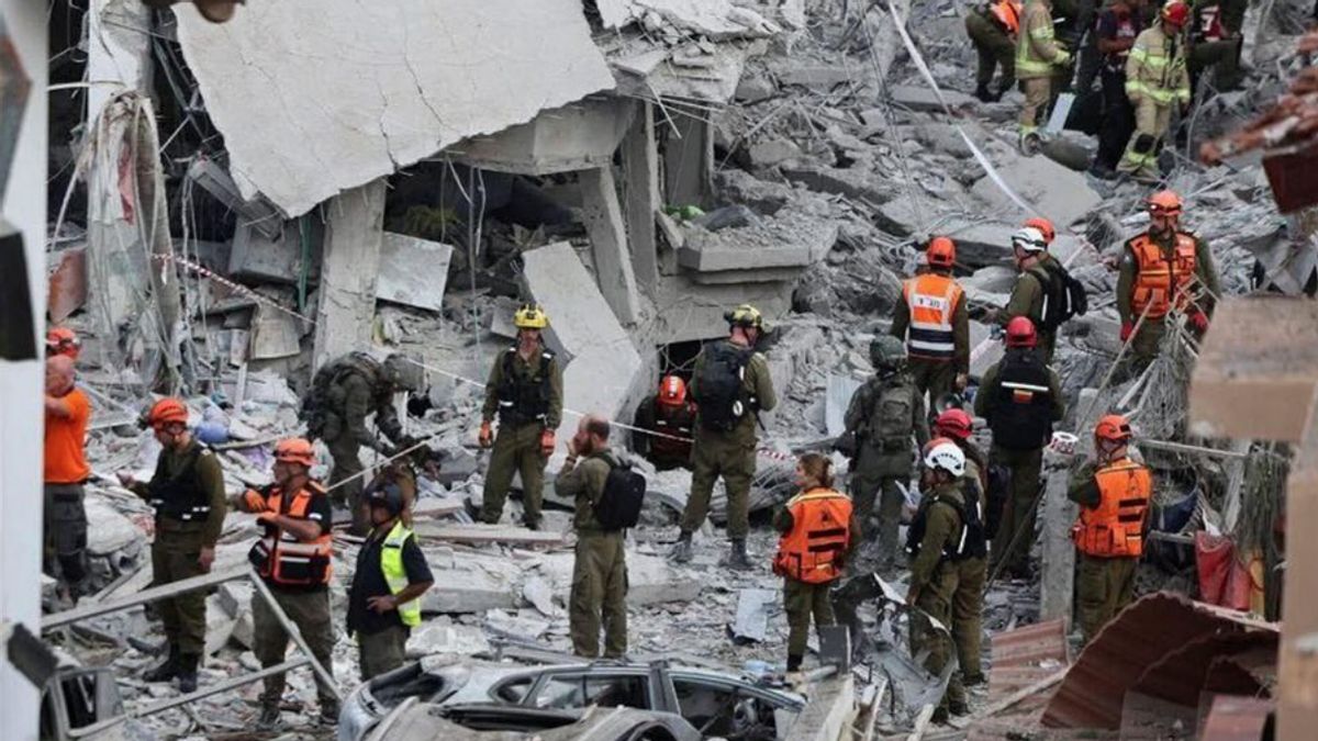 Kedutaan Besar AS di Israel Rusak Akibat Serangan Rudal Iran