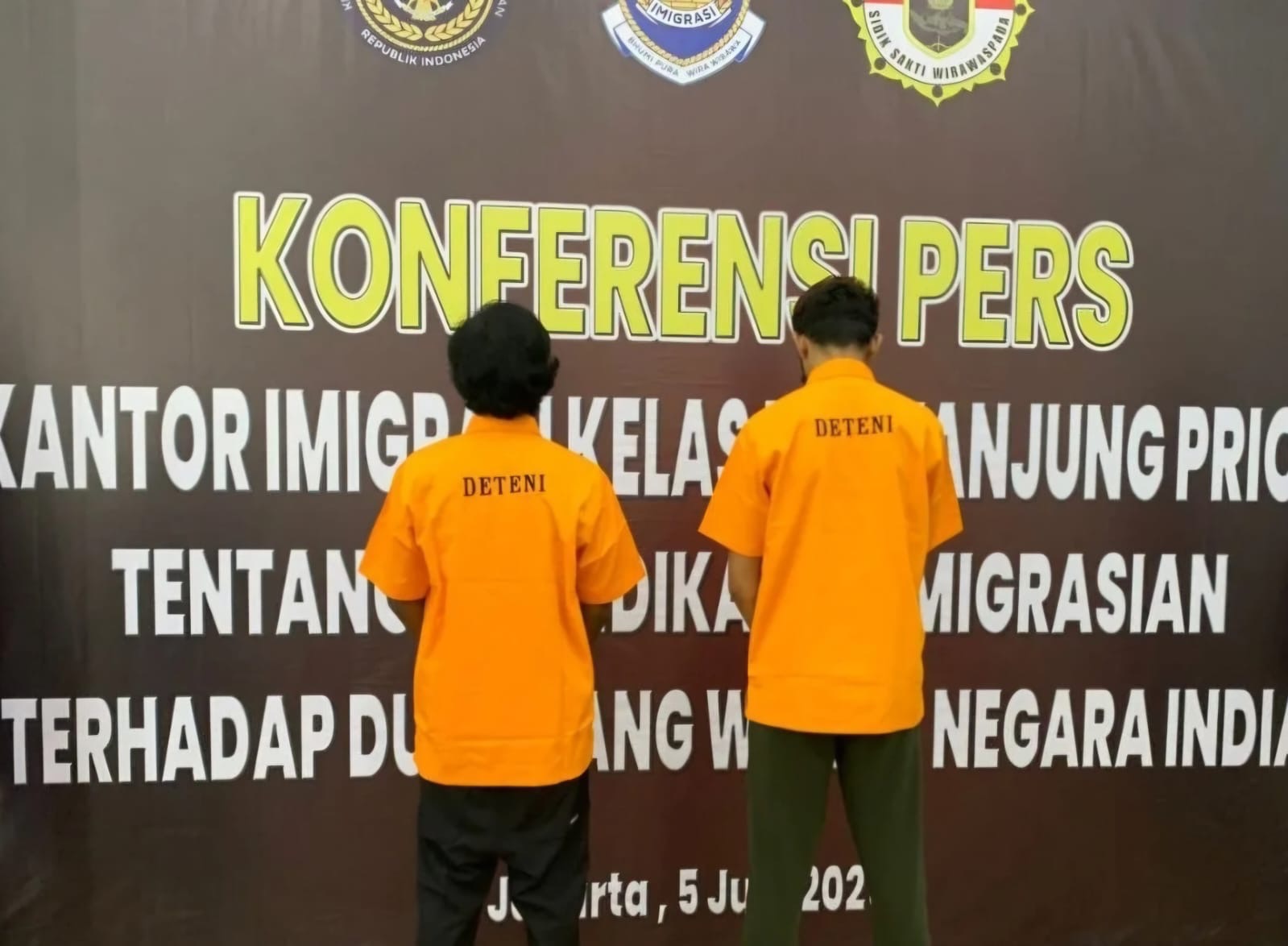 Ngaku Jadi Investor, Dua WNA India Ditangkap Petugas Imigrasi Tanjung Priok