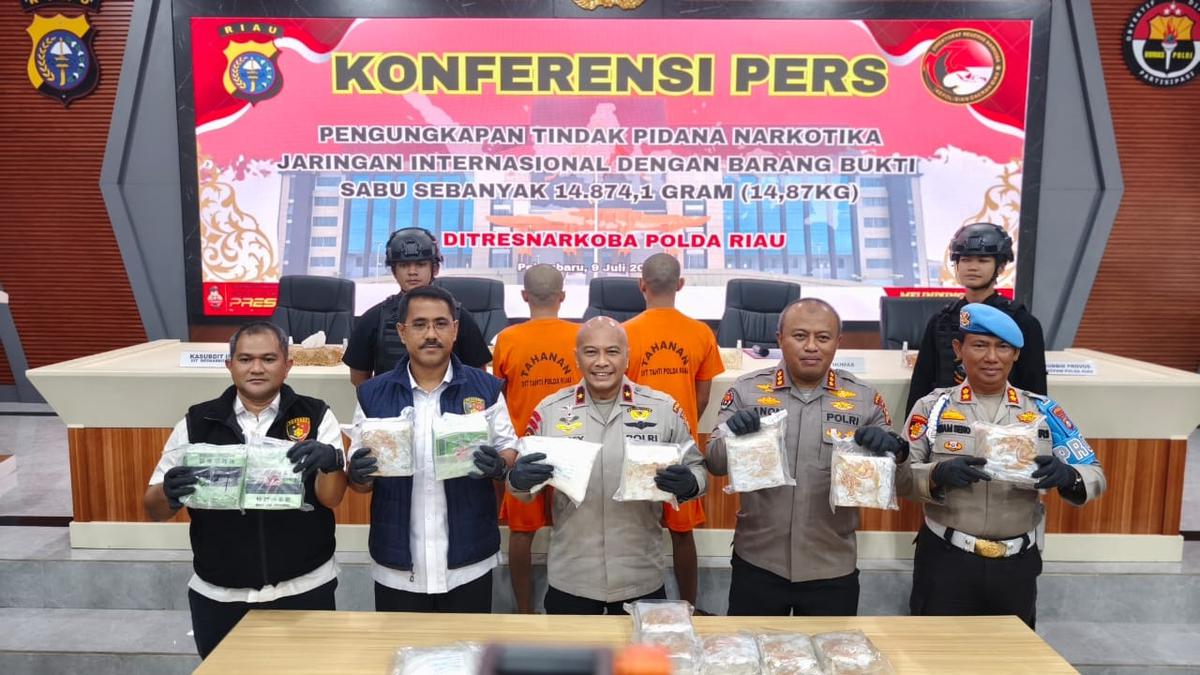 Diupah Murah, 2 Kurir Sabu Belasan Miliar Tujuan Padang Terancam Hukuman Mati